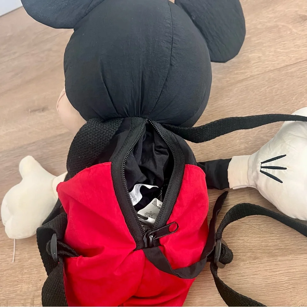 Disney Baby Mickey Mouse Plush Stuffed Animal Zara Baby Backpack‎